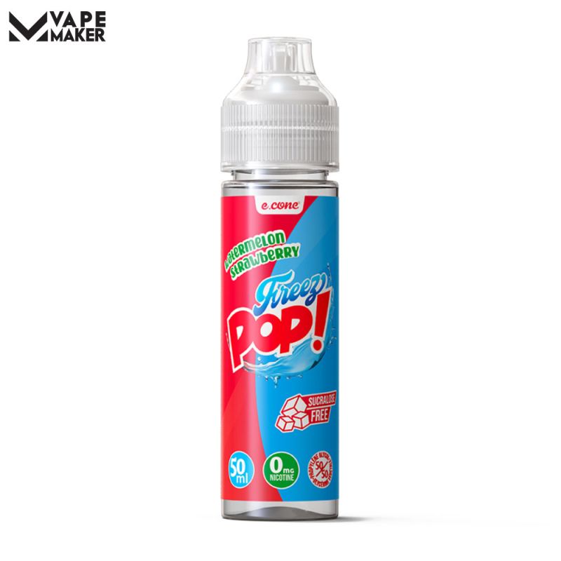 Pop Watermelon Strawberry 50ml -Freez Pop by Vape Maker