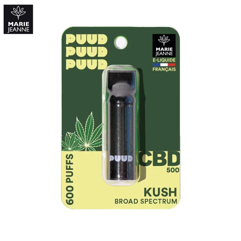 Cartouche Kush 600 puffs - Puud by Marie Jeanne