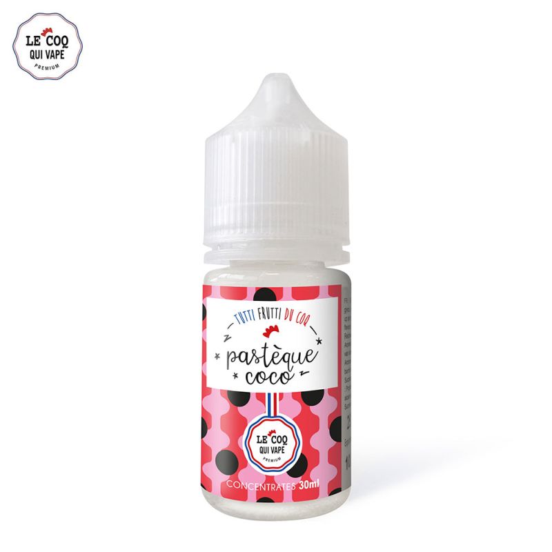 Concentré Pastèque Coco 30ml - Tutti frutti du Coq