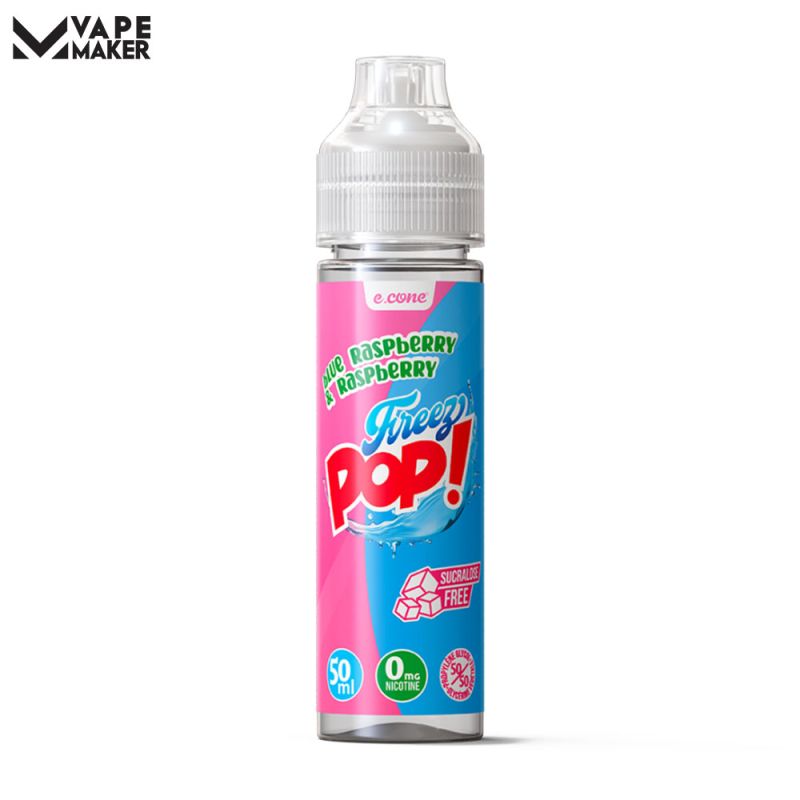 Pop Raspberry Blue Raspberry 50ml -Freez Pop by Vape Maker