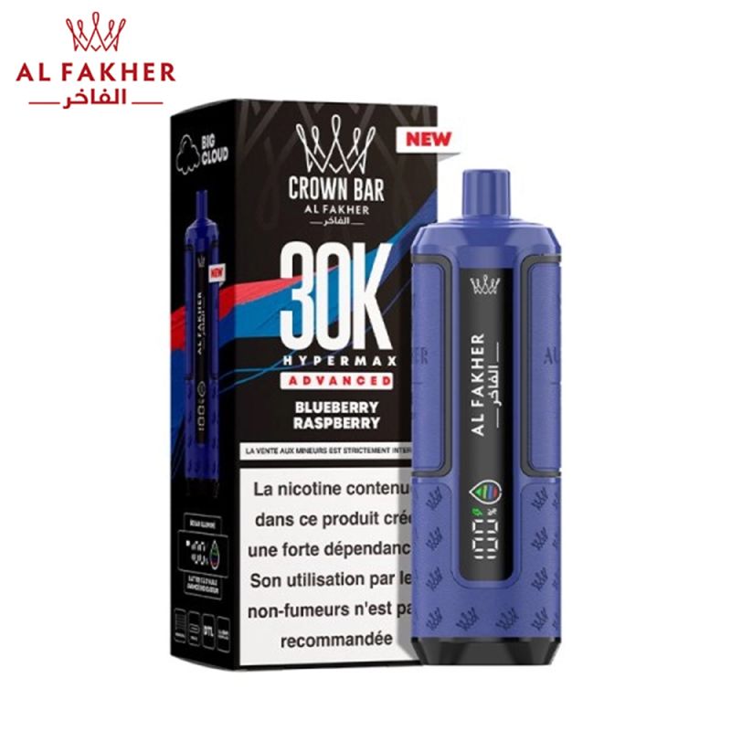 puff-crown-bar-30k-2x10ml-hypermax-advanced-al-fakher