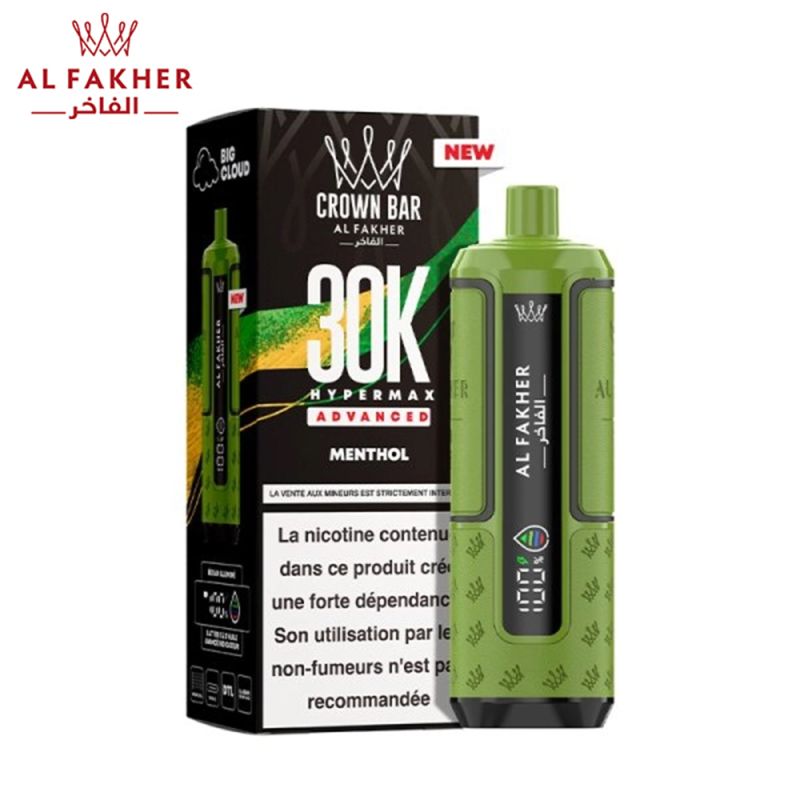 puff-crown-bar-30k-2x10ml-hypermax-advanced-al-fakher