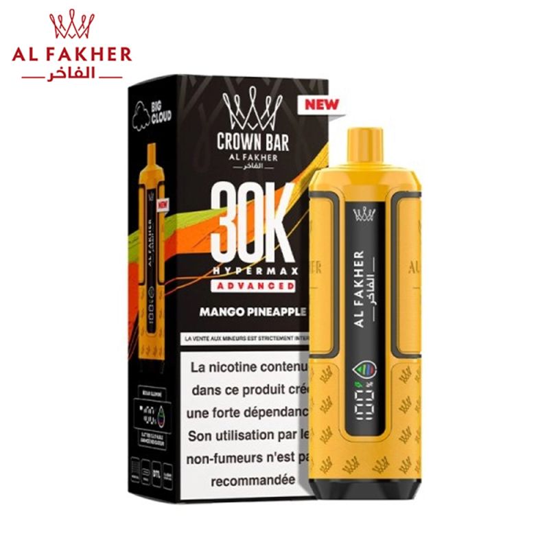 puff-crown-bar-30k-2x10ml-hypermax-advanced-al-fakher