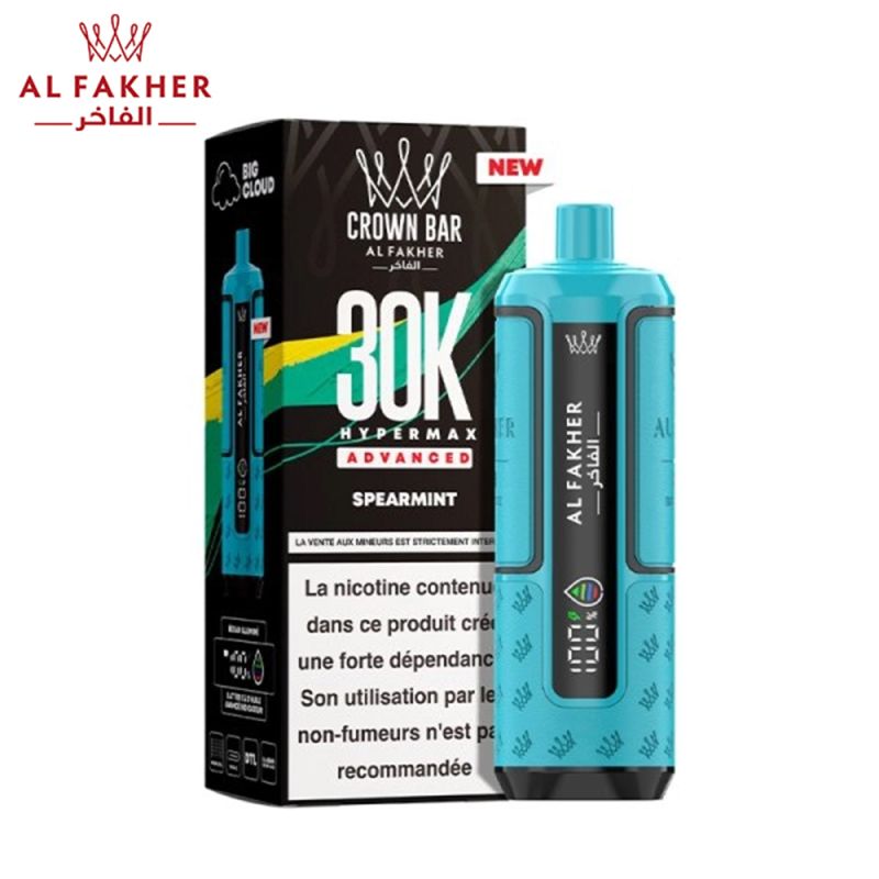 puff-crown-bar-30k-2x10ml-hypermax-advanced-al-fakher