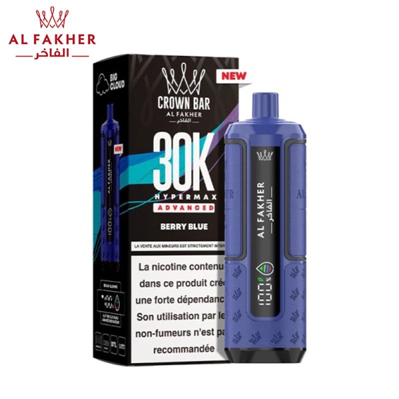 puff-crown-bar-30k-2x10ml-hypermax-advanced-al-fakher
