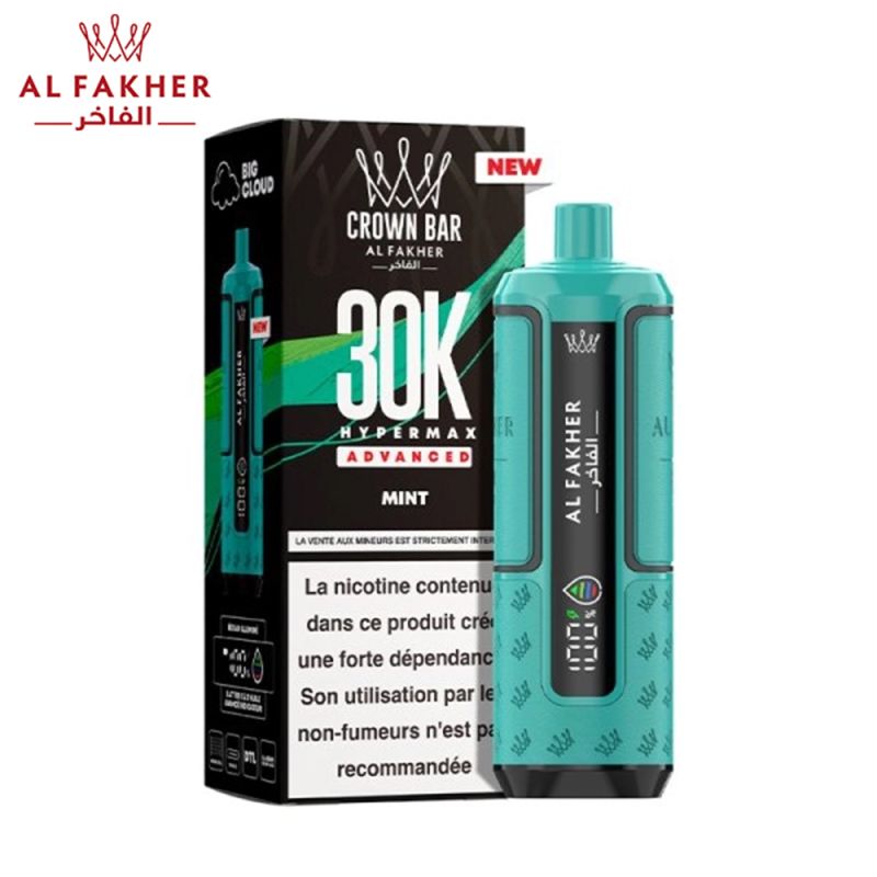 puff-crown-bar-30k-2x10ml-hypermax-advanced-al-fakher