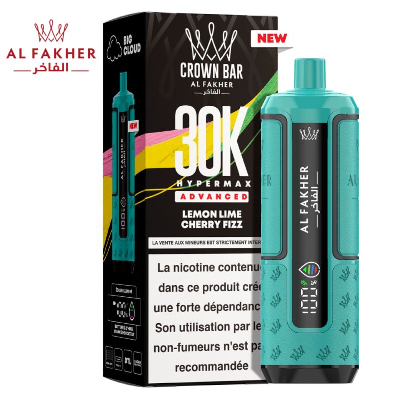 puff-crown-bar-30k-2x10ml-hypermax-advanced-al-fakher