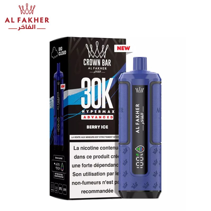 puff-crown-bar-30k-2x10ml-hypermax-advanced-al-fakher