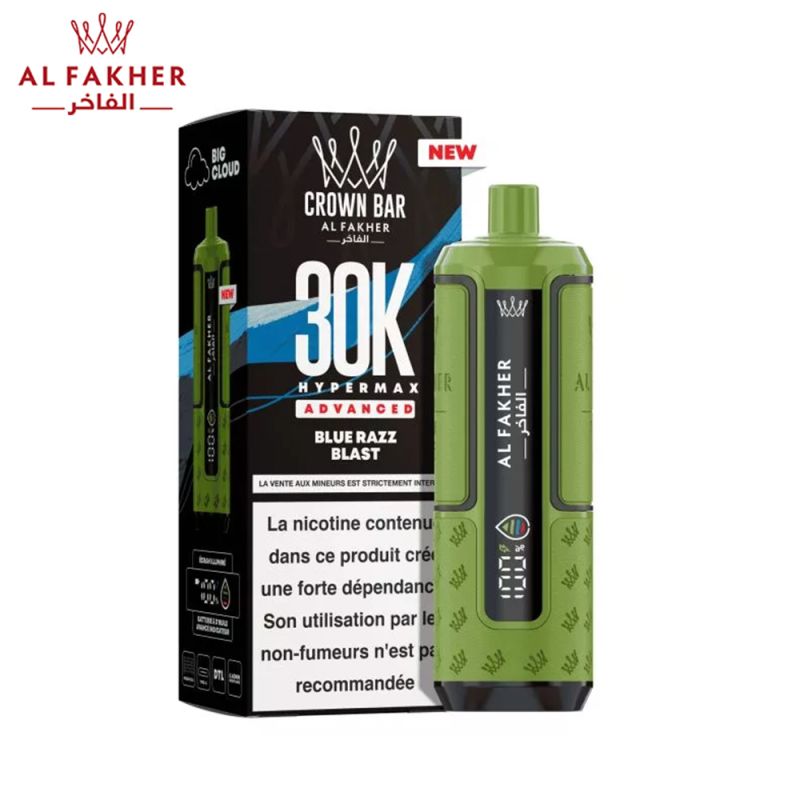 puff-crown-bar-30k-2x10ml-hypermax-advanced-al-fakher
