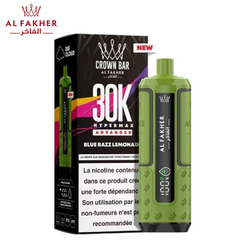 puff-crown-bar-30k-2x10ml-hypermax-advanced-al-fakher
