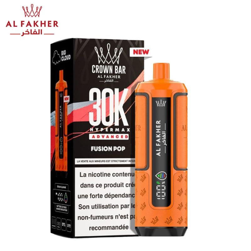 puff-crown-bar-30k-2x10ml-hypermax-advanced-al-fakher