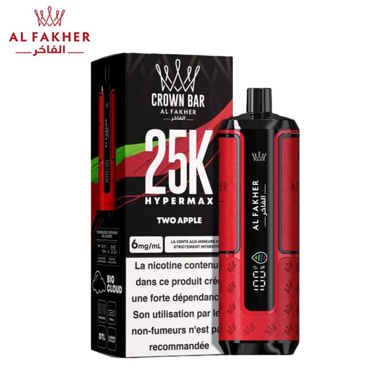 puff-crown-bar-30k-2x10ml-hypermax-advanced-al-fakher