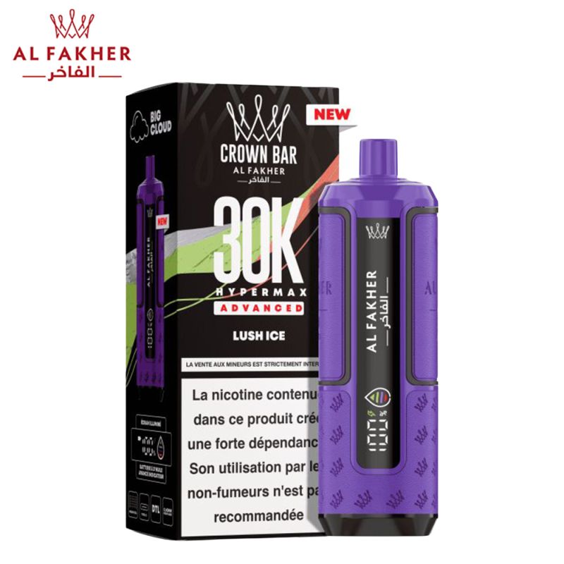 puff-crown-bar-30k-2x10ml-hypermax-advanced-al-fakher