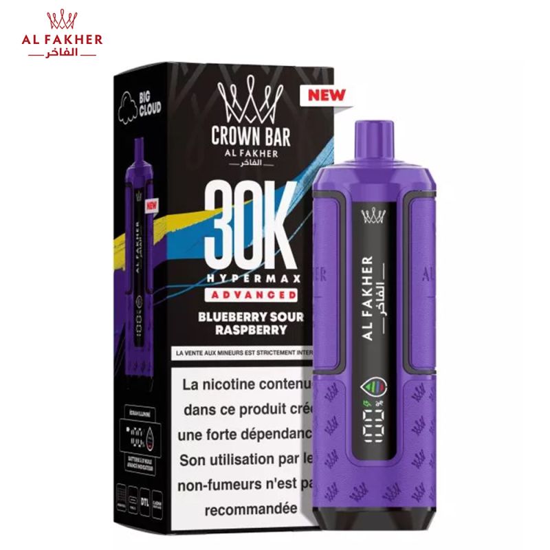 puff-crown-bar-30k-2x10ml-hypermax-advanced-al-fakher