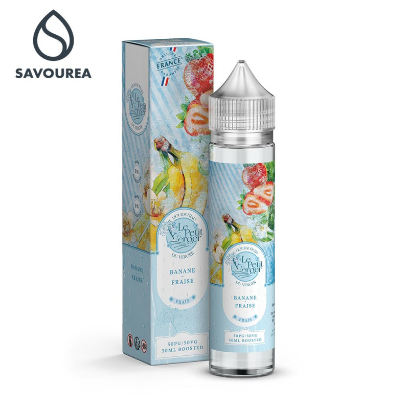 banane-fraise-50ml-le-petit-verger-frais-by-savourea
