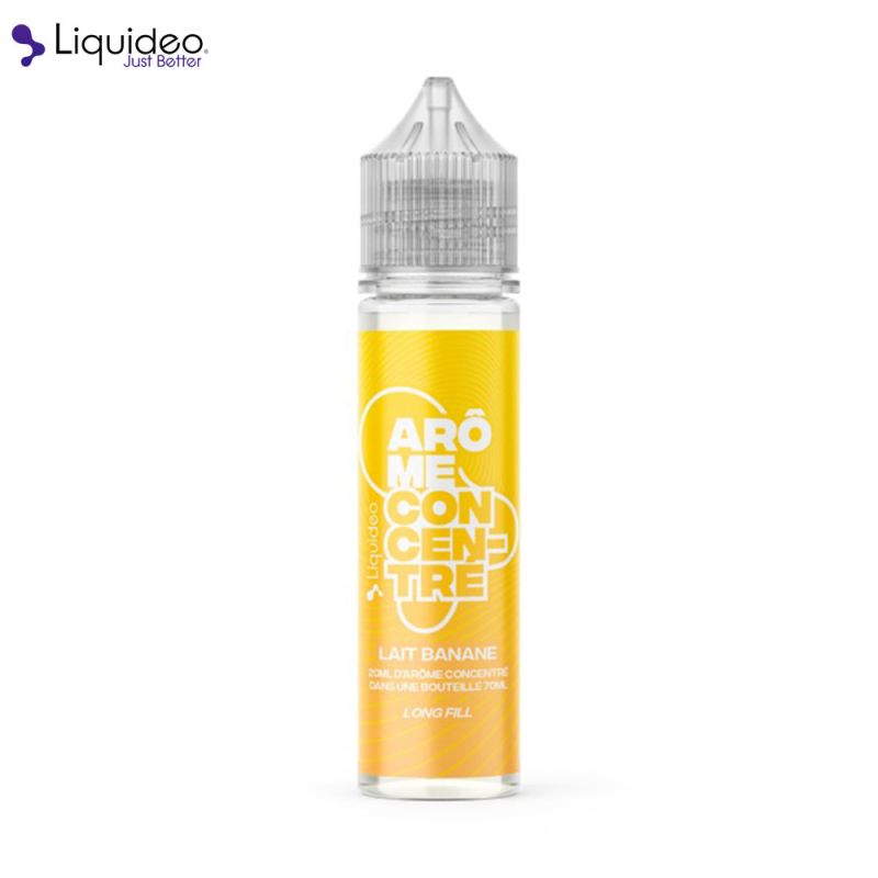 concentre-lait-banane-20ml-liquideo-longfill