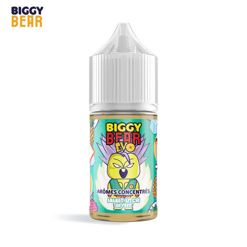 concentre-ananas-litchi-givres-30ml-biggy-bear-evo