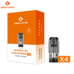 Cartouches Wenax M1 2ml V2 (4pcs) - Geekvape