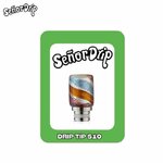 Drip Tip 510 Doodle Glass - Señor Drip Tip