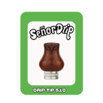 Drip Tip 510 Jade - Señor Drip Tip