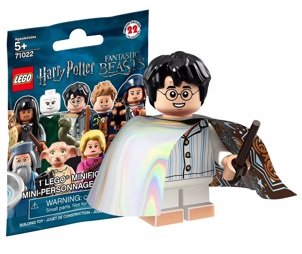 Lego Minifigure 71022 n°15 Harry Potter et la cape d'invisibilité Harry  Potter et les animaux fantastiques Neuf & sachet scellé