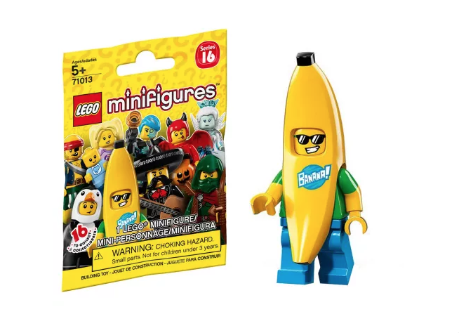 lego 71013 homme banane