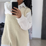 Pull sans manche