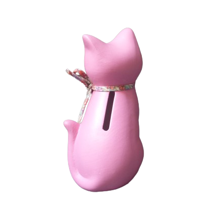 tirelire chat