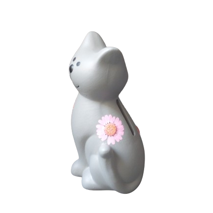tirelire chat personnalisée
