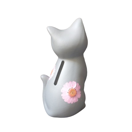 tirelire chat personnalisée
