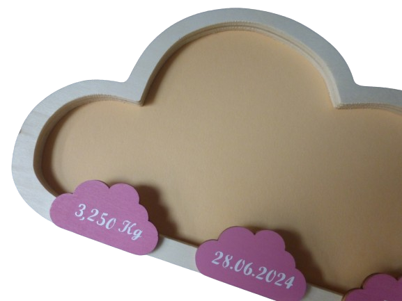 décoaration nuage chambre denfant