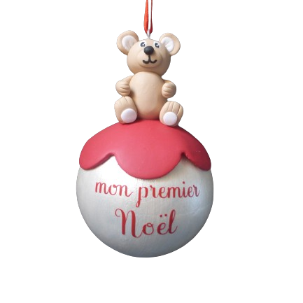 boule de noël mon premier Noël