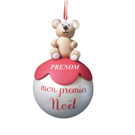 boule de noël mon premier Noël