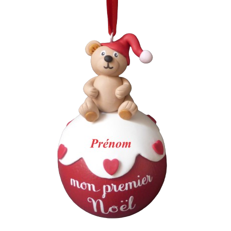 boule de Noël mon premier Noël