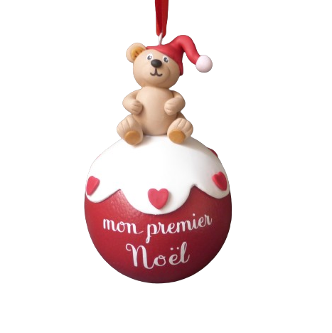 boule de Noël mon premier Noël