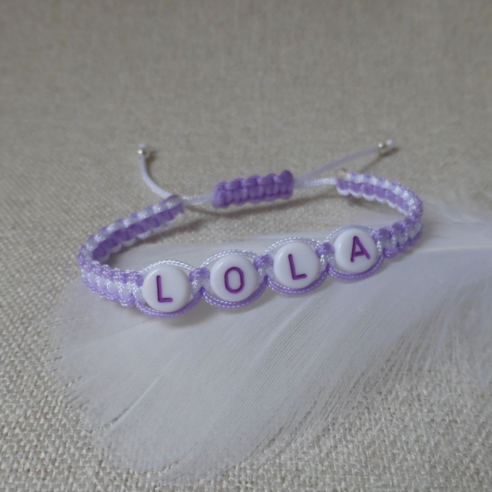 bracelet enfant avec prénom
