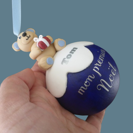 boule de Noël mon premier Noël