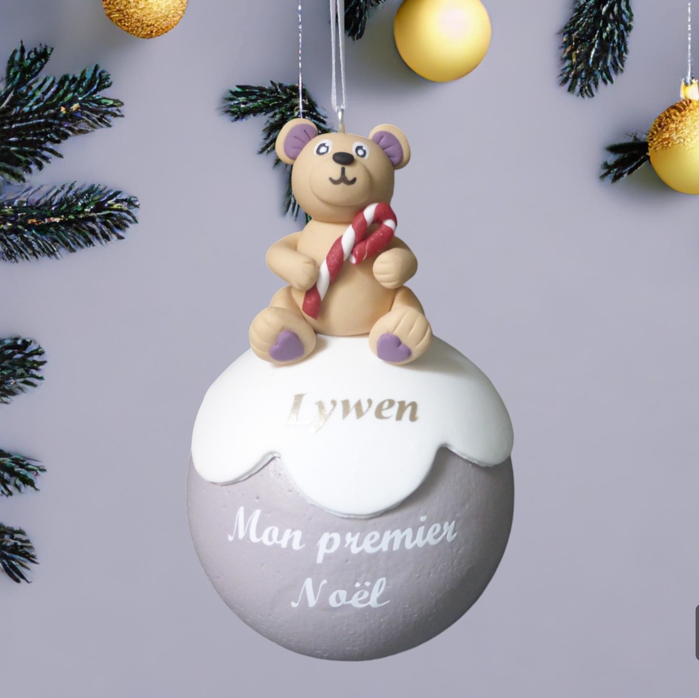 boule de Noël personnalisée