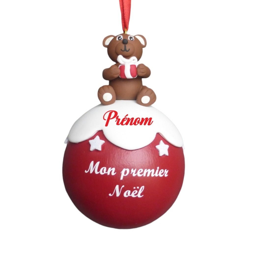 boule de noel personnalisée