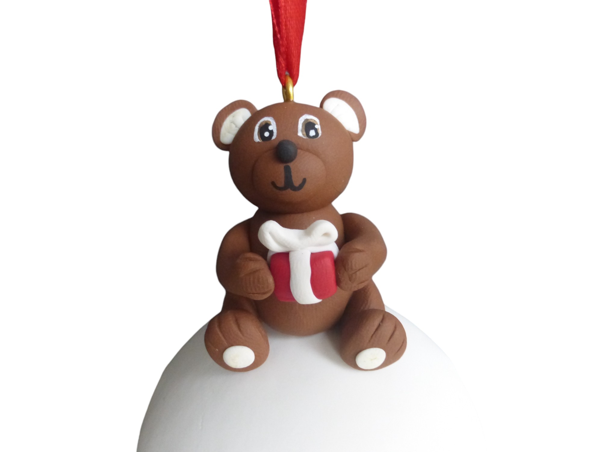 boule de noel ours brun-Photoroom