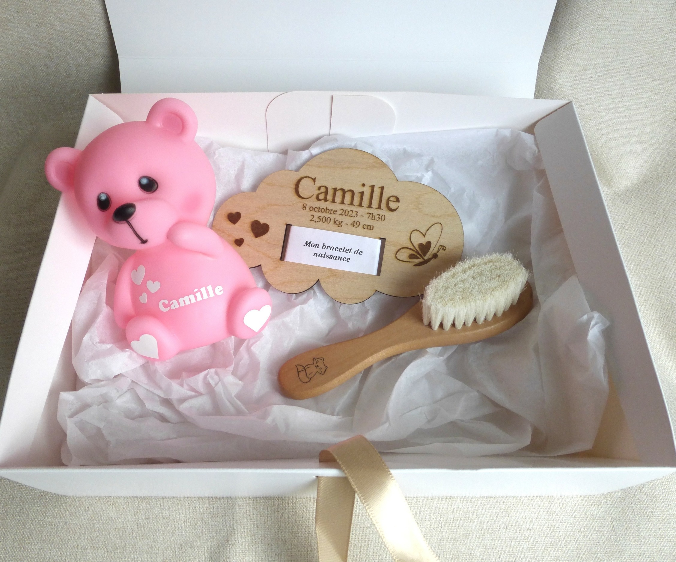 coffret naissance personnalisé