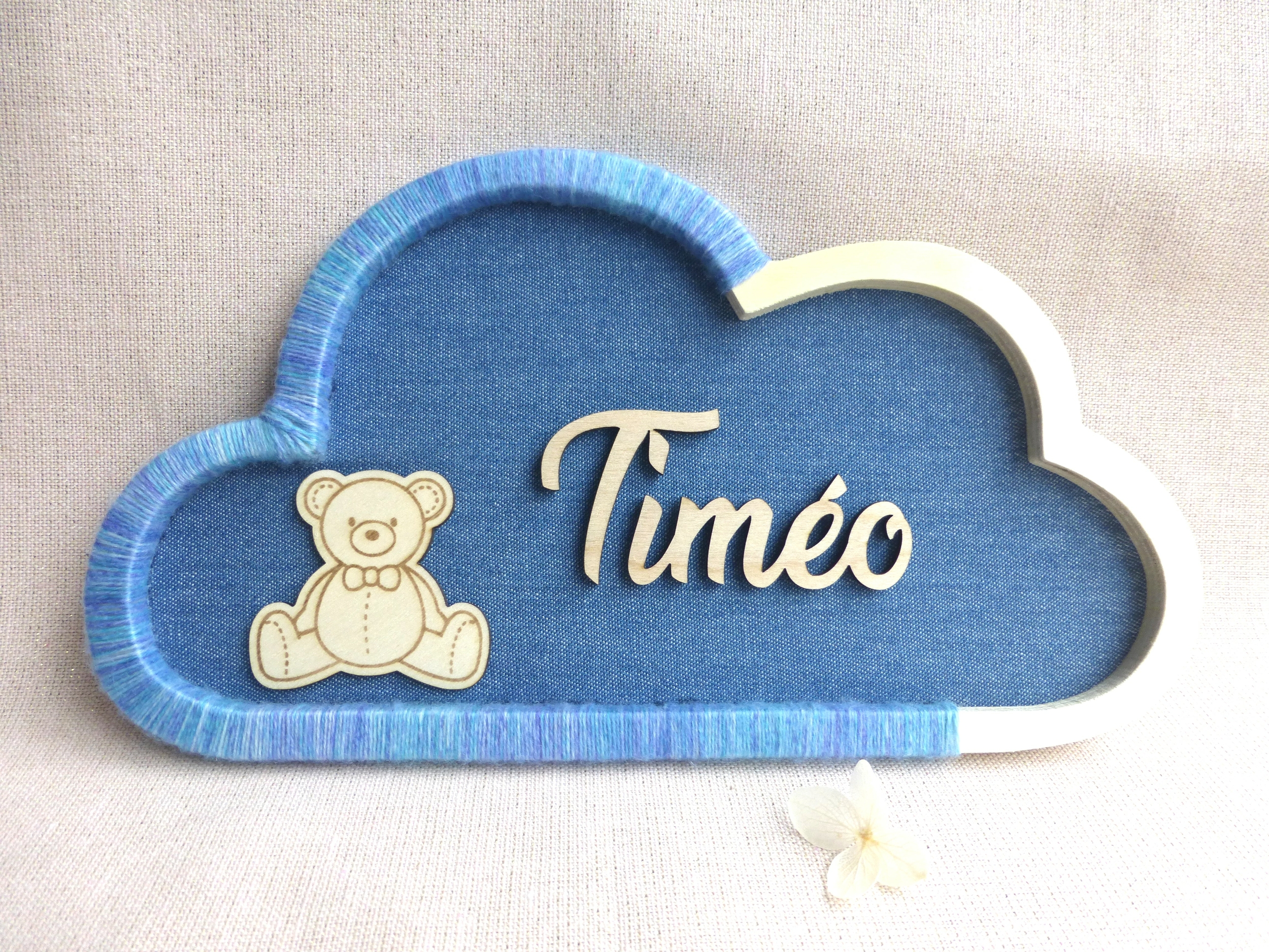 décoration chambre bébé en forme de nuage