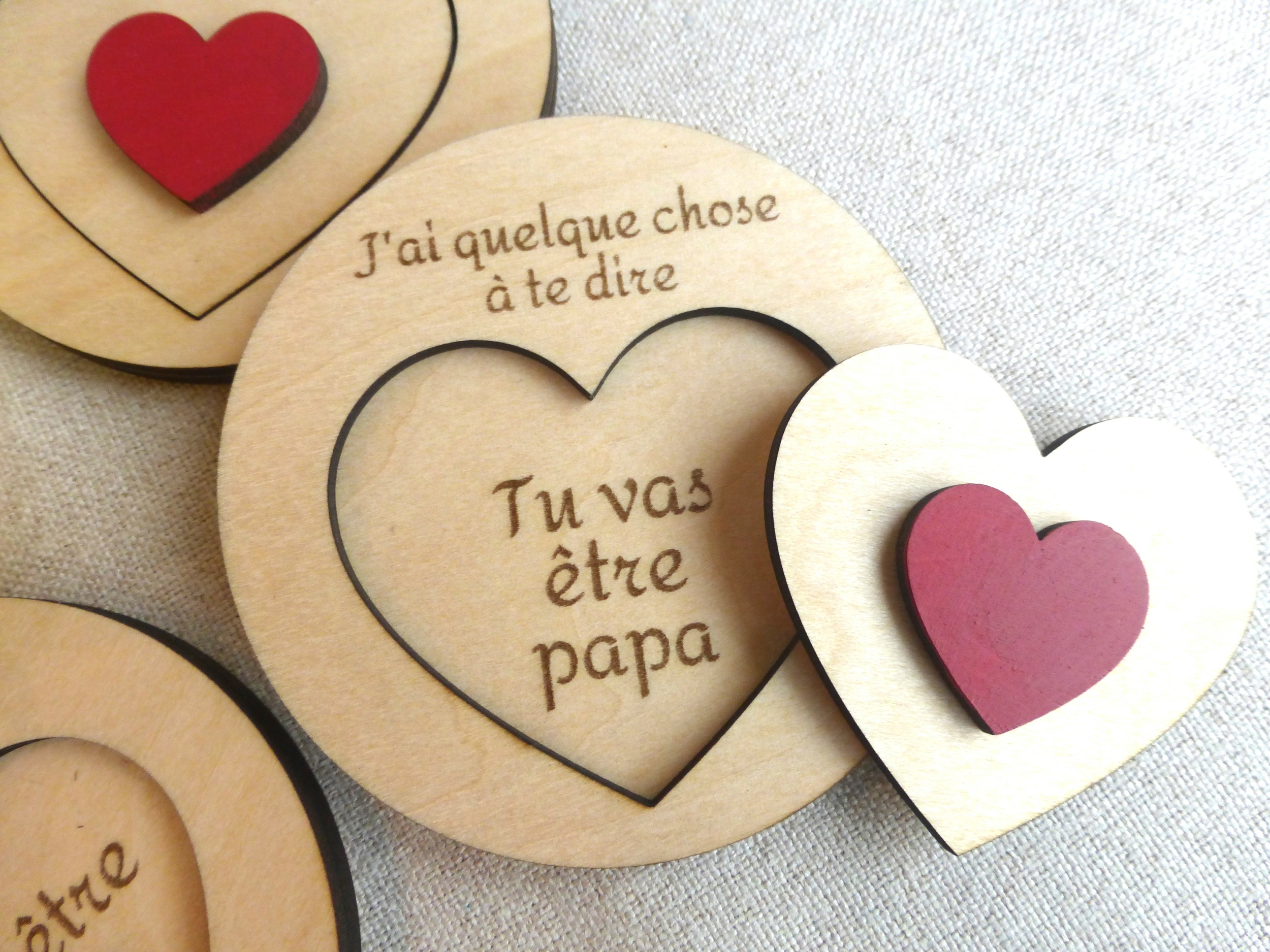 annonce naissance enfant au papa