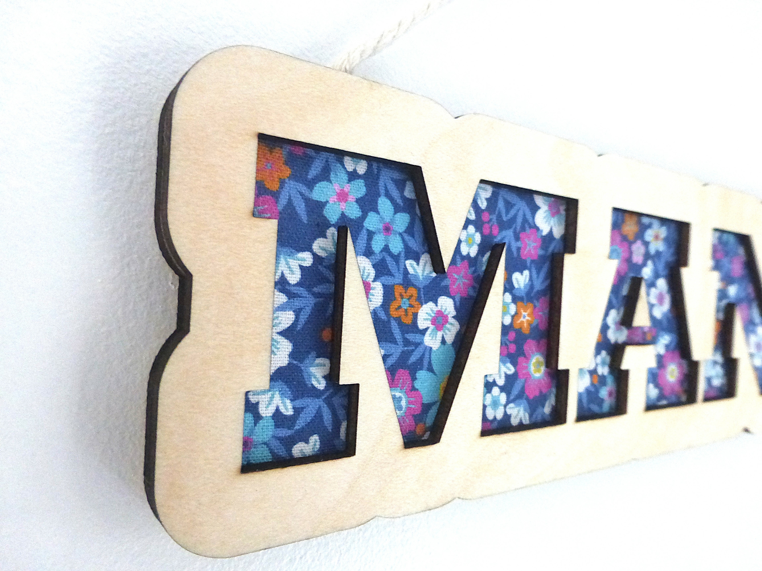 plaque de porte personnalisable