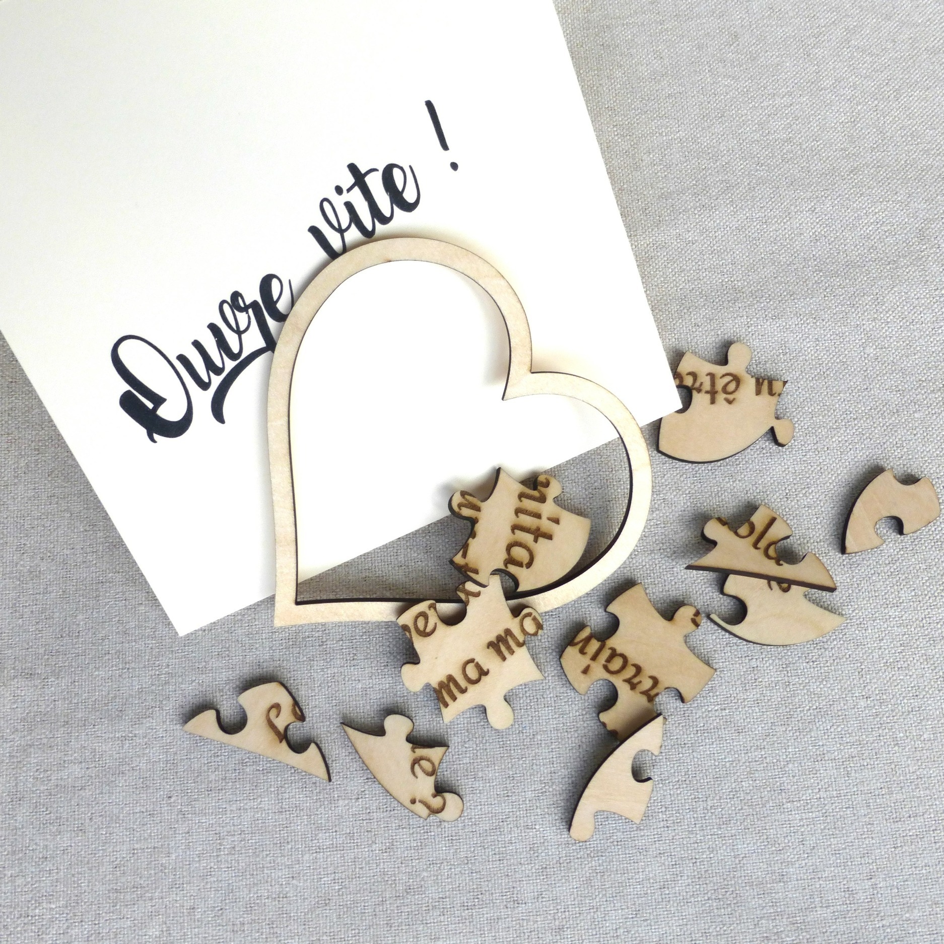 puzzle demande marraine