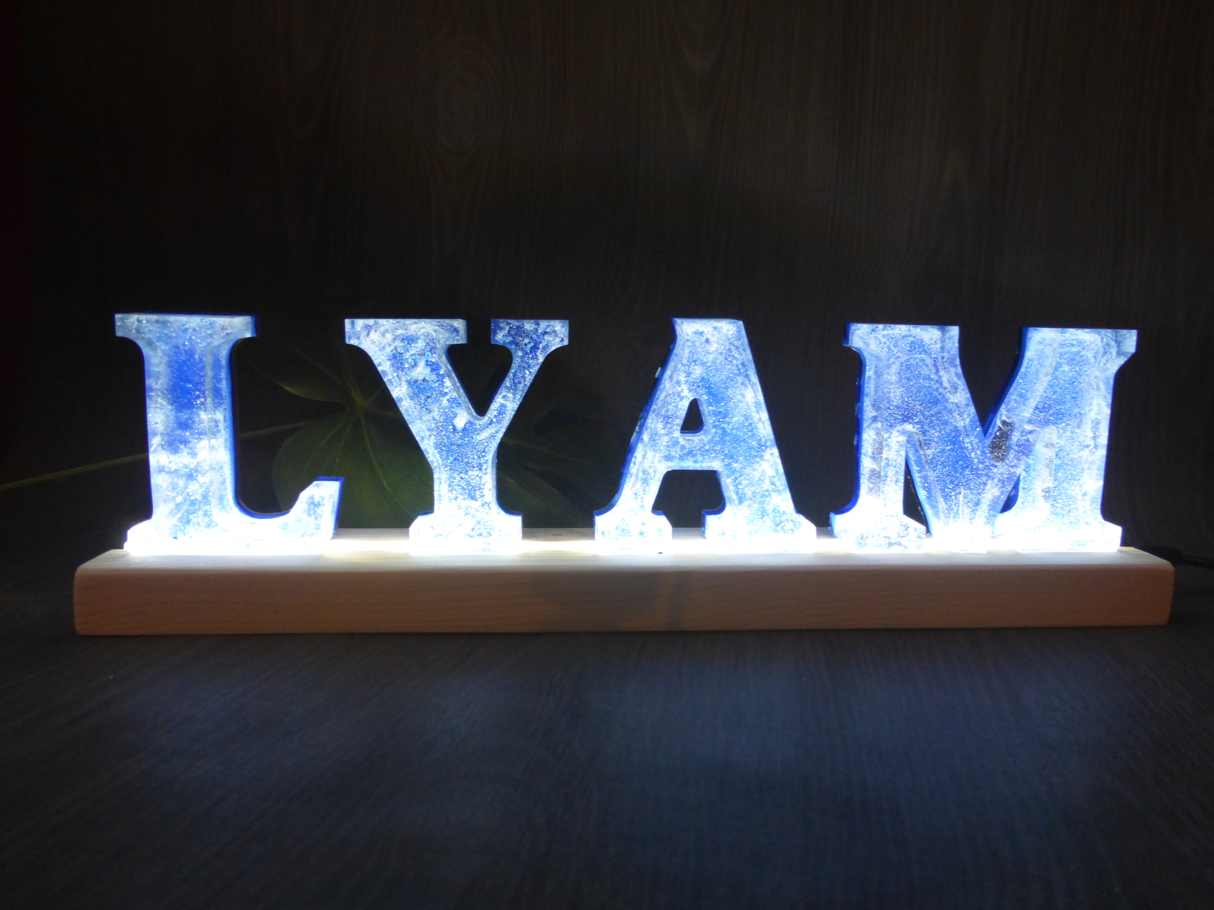lampe prénom