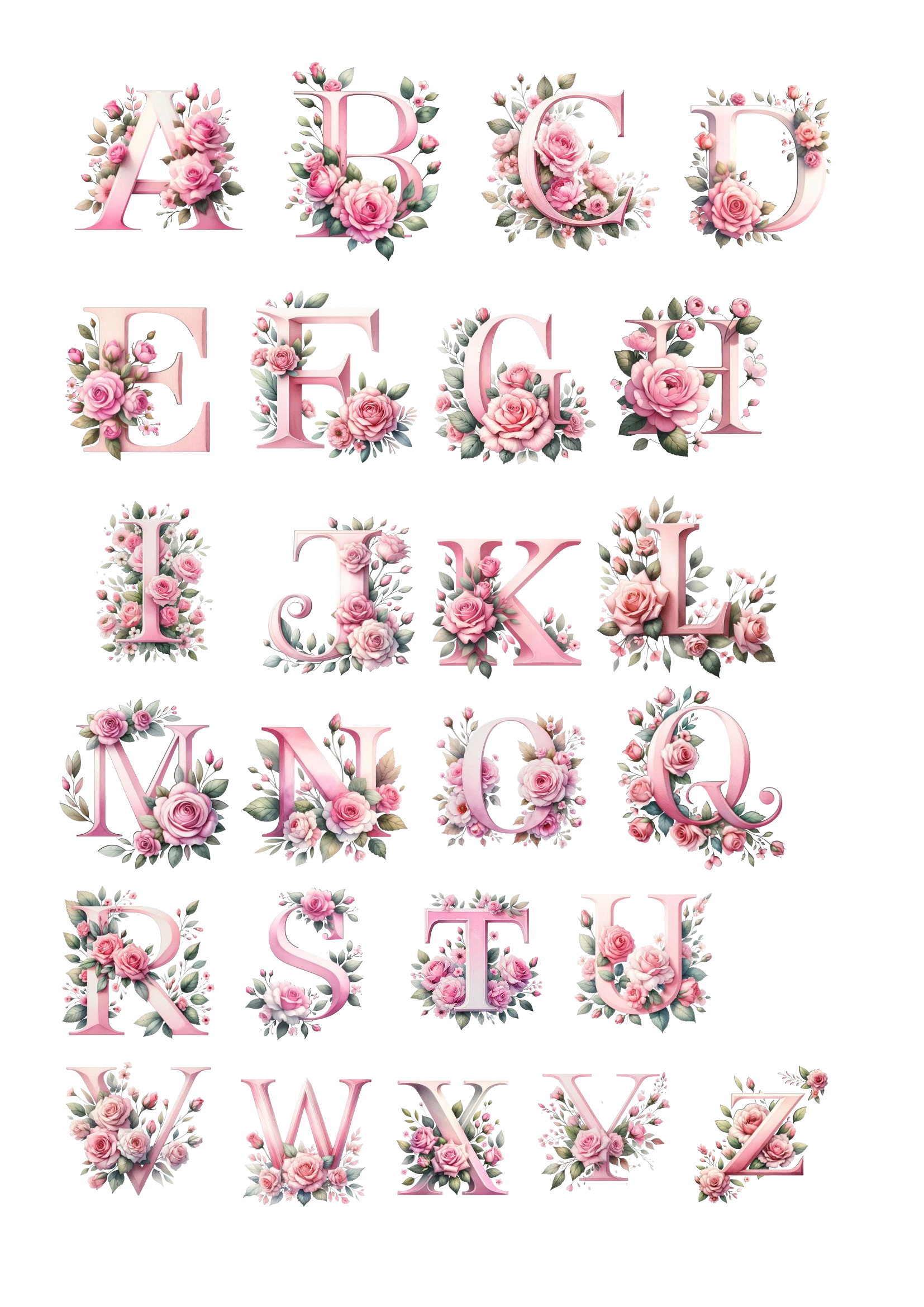 lettre-fleurs