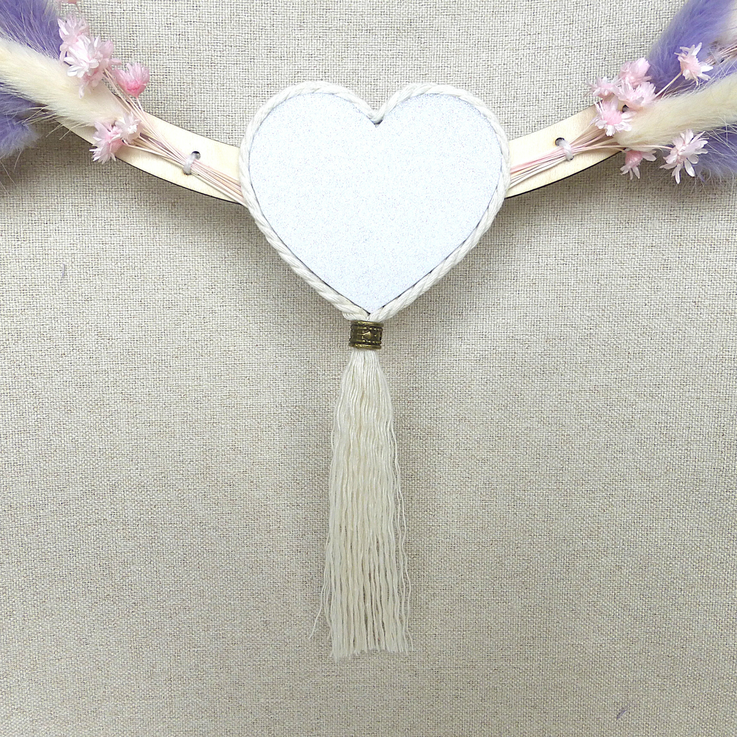 couronne personnalisée avec fleurs séchées (3)