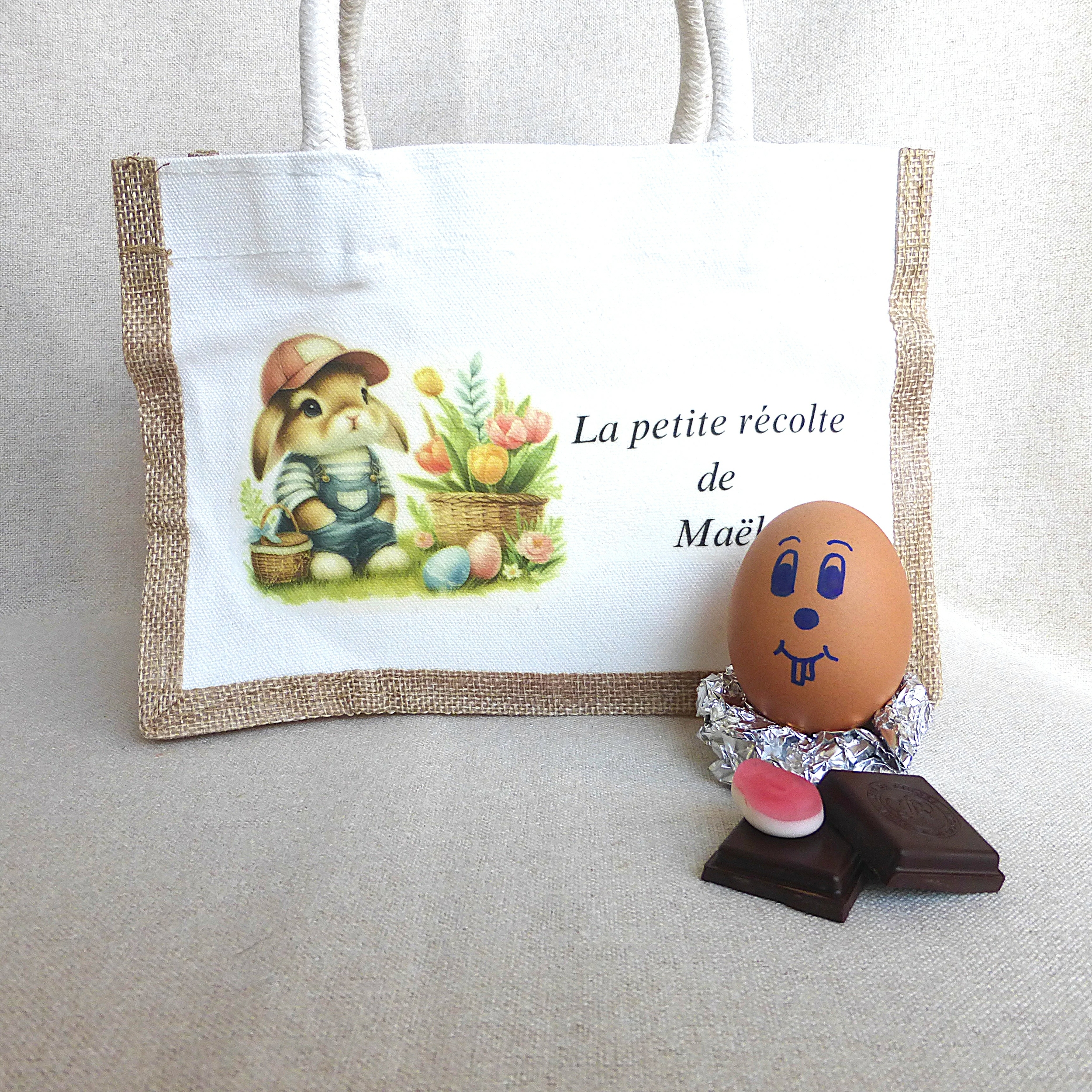panier de pâques personnalisé