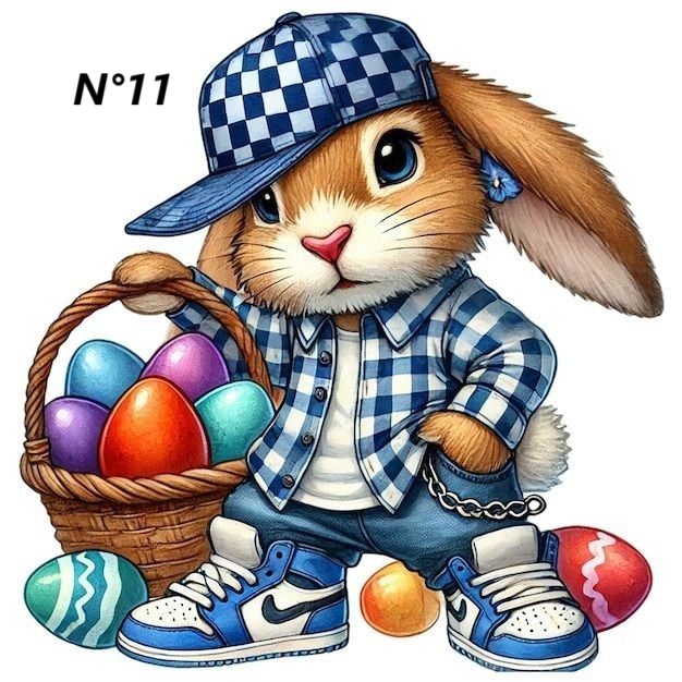 lapin oeuf de pâques